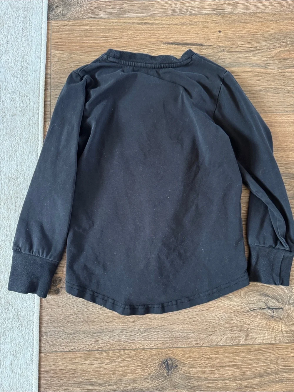 LOT Little Bipsy Black Long Sleeve Shirt and Cargo Jogger Pants